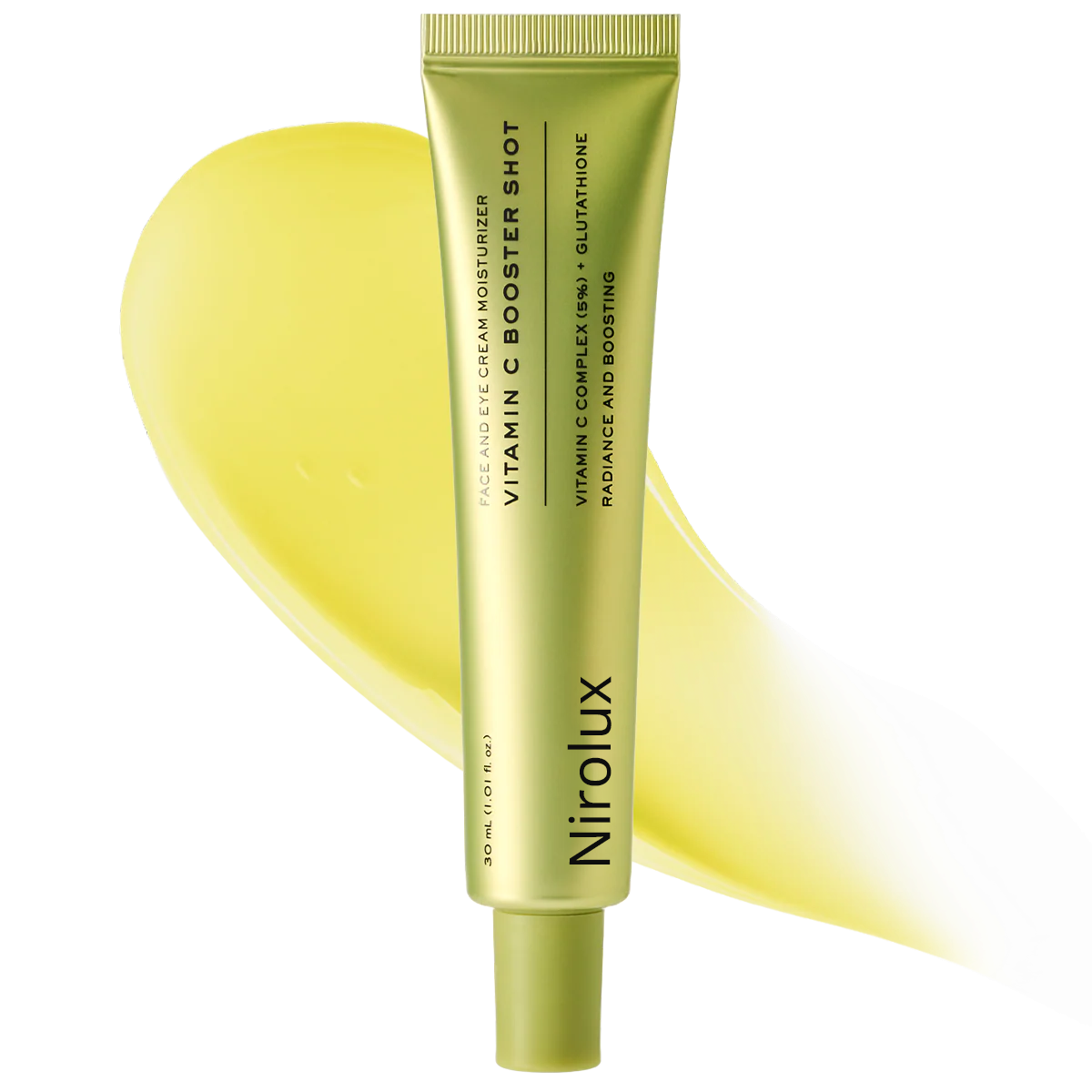 Vitamin C Booster Shot, Pure Vitamin C + Glutathione for Bright, Healthy Skin Glow, 1.01 fl oz